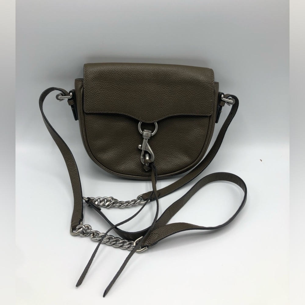 Rebecca Minkoff Brown Megan Mini Saddle Crossbody